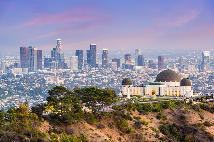 Downtown Los Angeles city attractions